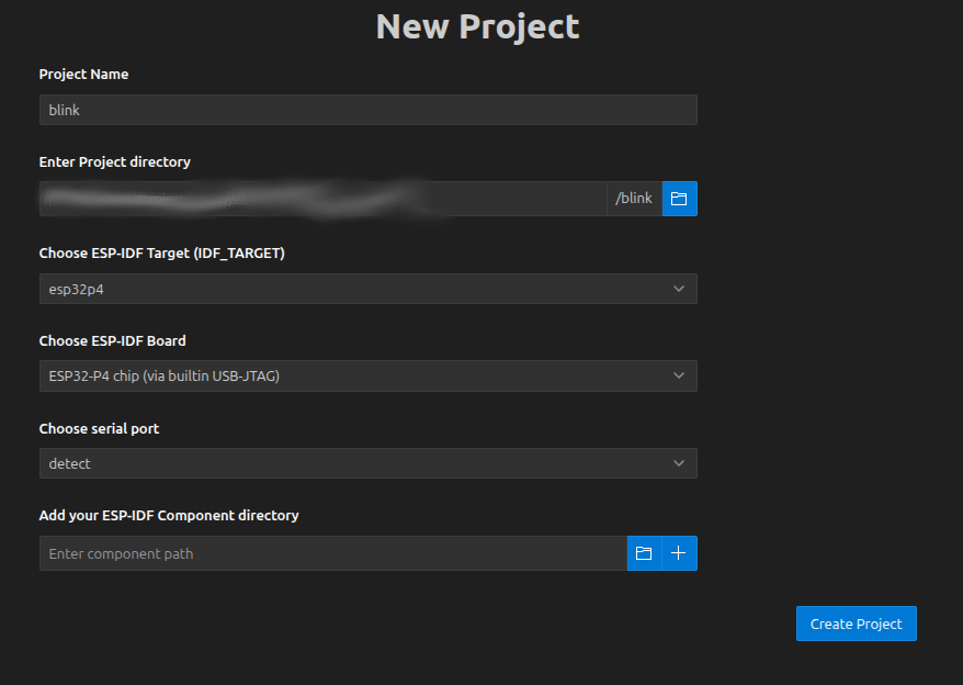 menuconfig settings